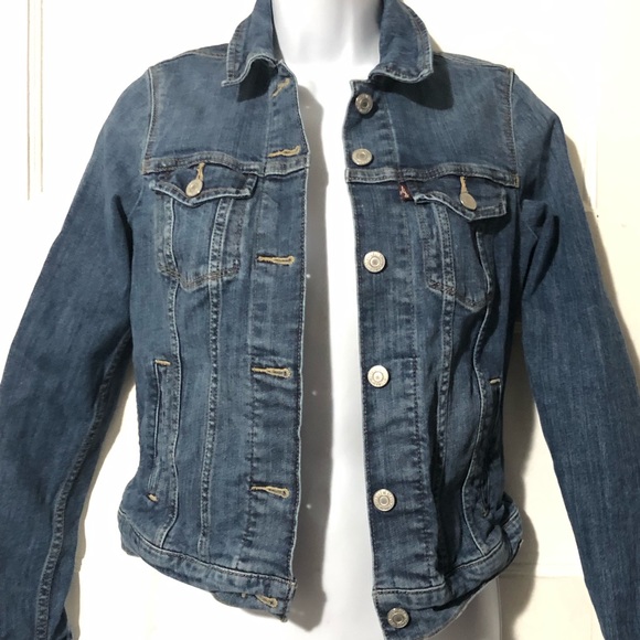🛑Sold🛑Levis Denim Jacket Trucker Jean Jacket Swe - Picture 4 of 7